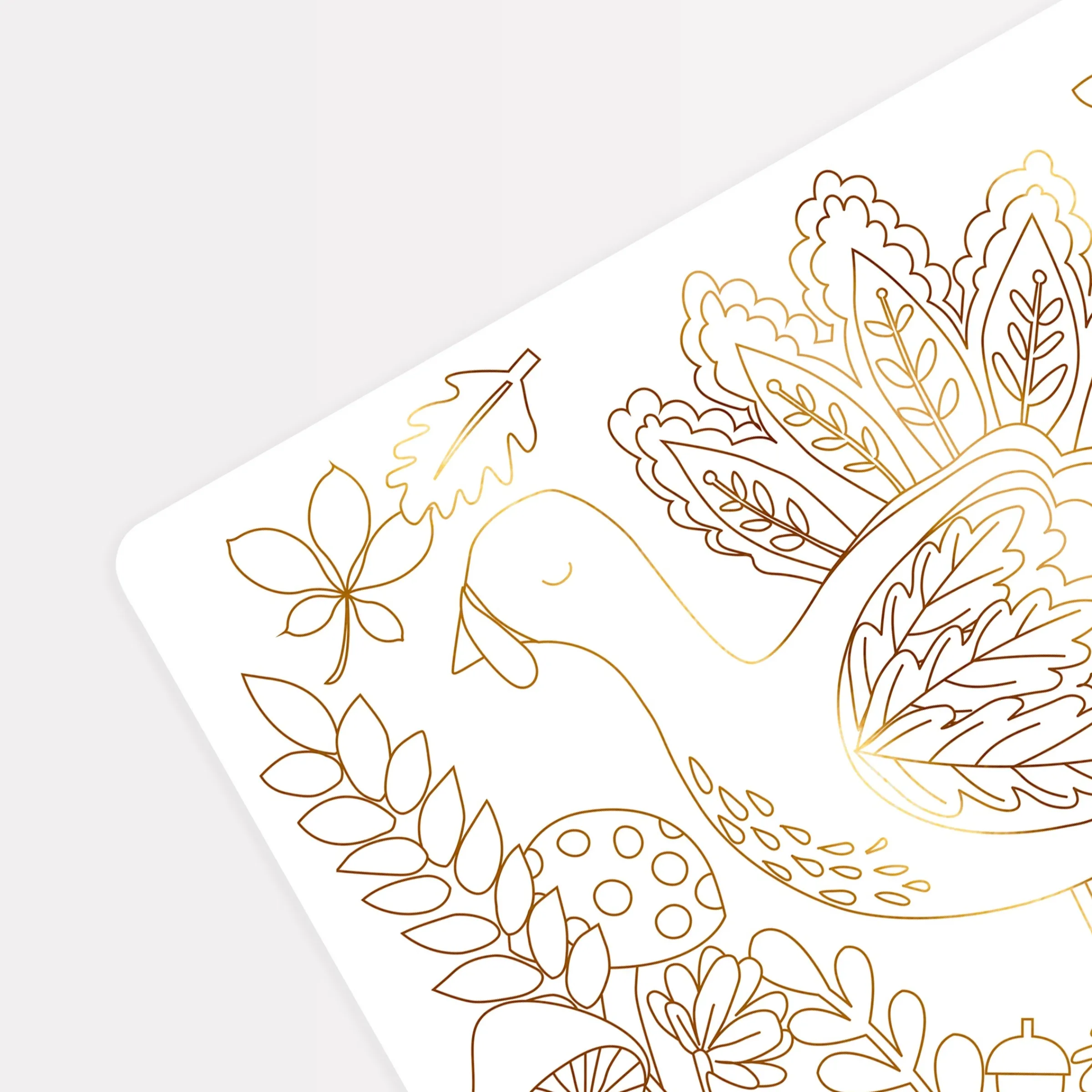 Thanksgiving Coloring Placemats (x 8)>Meri Meri Hot