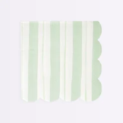 Ticking Stripe Large Napkins (x 16)><noscript><img width=