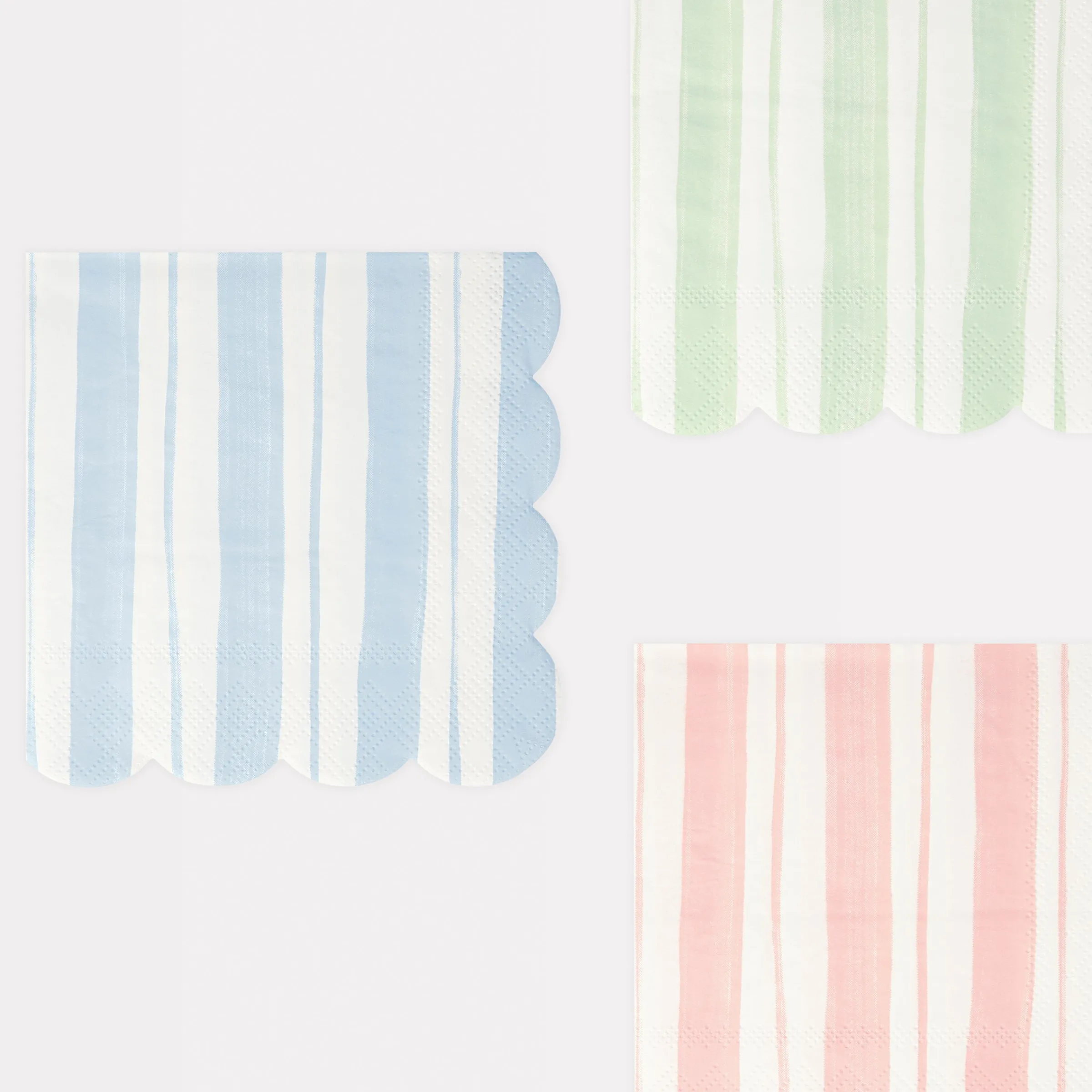 Ticking Stripe Small Napkins (x 16)>Meri Meri Sale