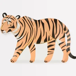 Tiger Plates (x 8)>Meri Meri Sale