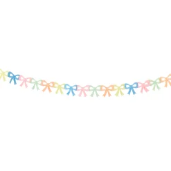 Tissue Paper Bow Garland Set><noscript><img width=