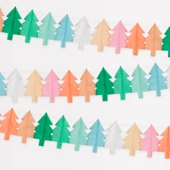 Tissue Paper Christmas Tree Garland Set>Meri Meri Clearance