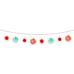 Tissue Paper Starburst Garland><noscript><img width=