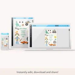 Toybox Download & Print Invitation>Meri Meri Clearance