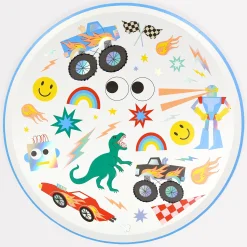 Toybox Icon Dinner Plates (x 8)>Meri Meri Outlet