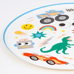 Toybox Icon Dinner Plates (x 8)>Meri Meri Outlet