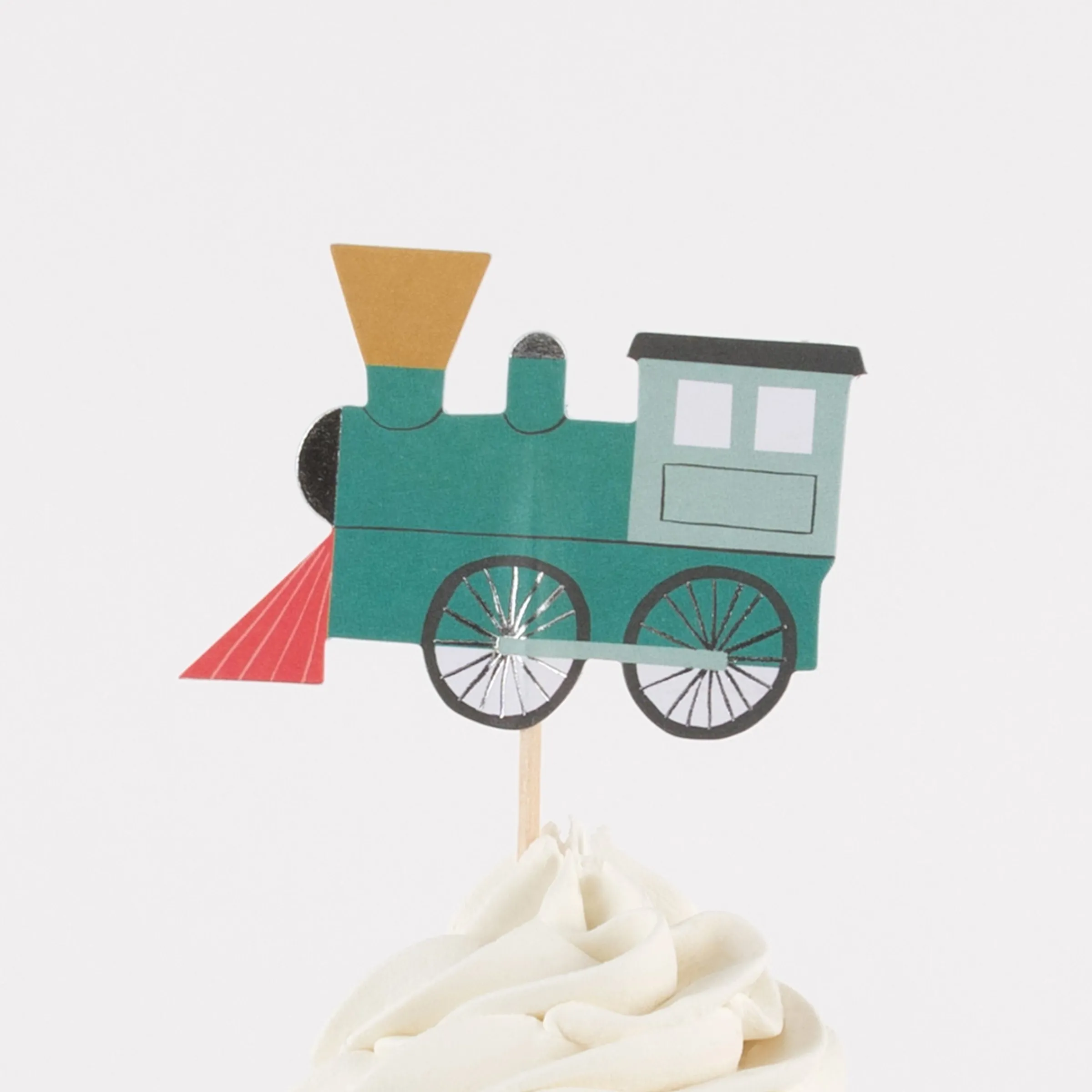 Train Cupcake Kit (x 24 toppers)>Meri Meri Online