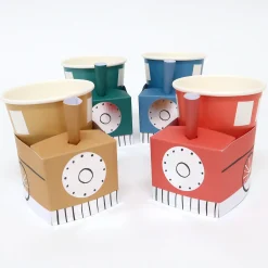 Train Cups (x 8)>Meri Meri Online