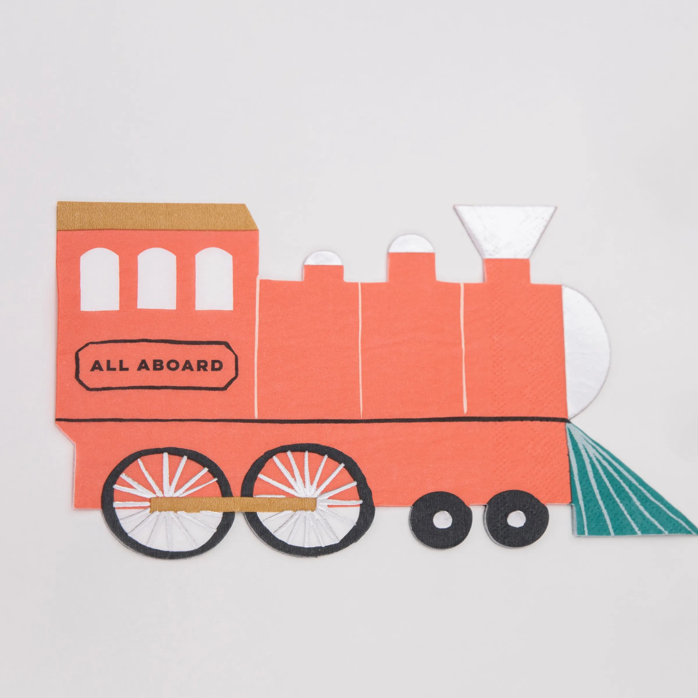 Train Napkins (x 16)>Meri Meri Sale