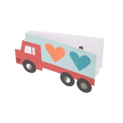 Truck Kids Valentine's Cards & Stickers Set (x 24)><noscript><img width=