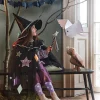 Tulle Appliqué Witch Cape, Hat & Wand>Meri Meri Online
