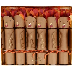 Turkey Medium Crackers (x 6)>Meri Meri Hot
