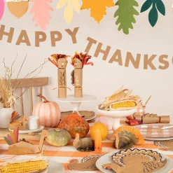 Turkey Plates (x 8)>Meri Meri Clearance