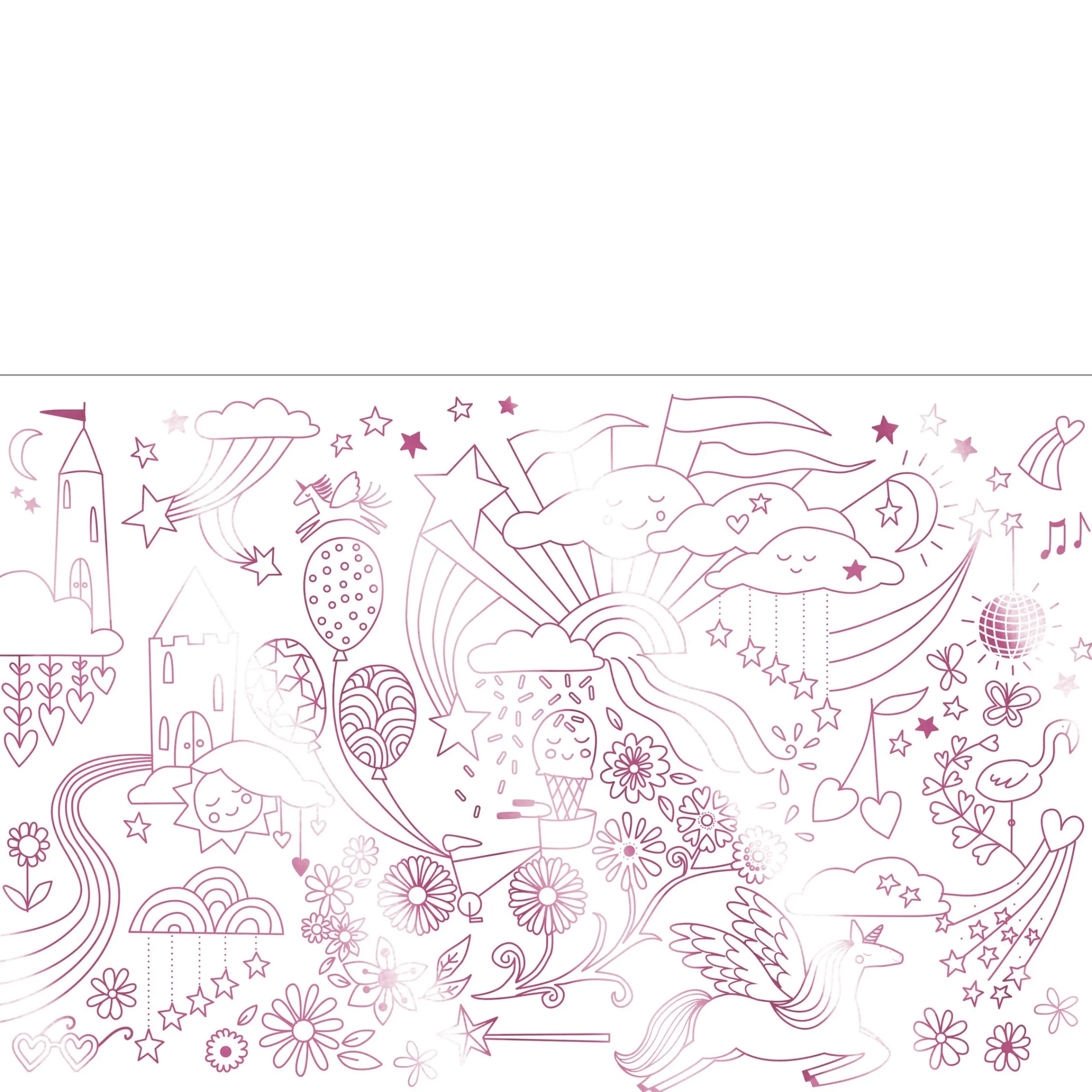 Unicorn Coloring Pages (set of 2)>Meri Meri Sale