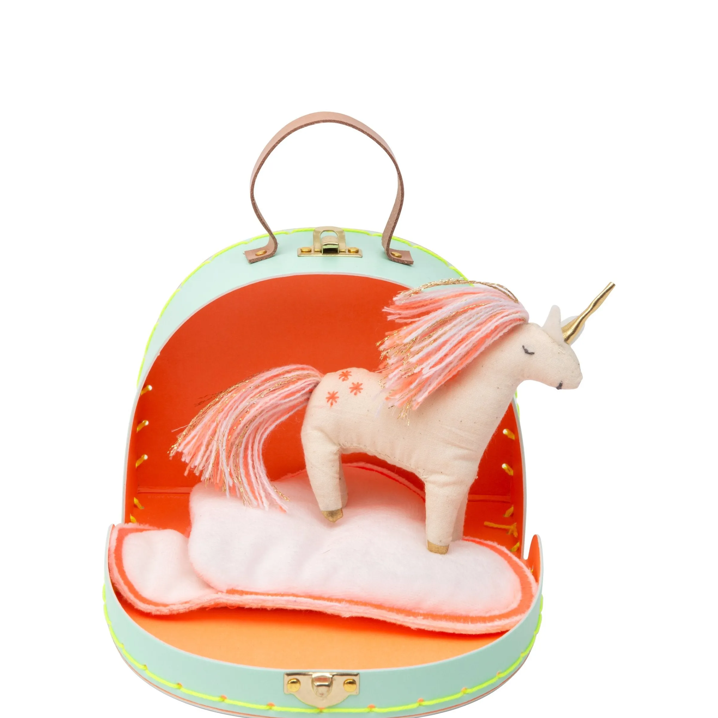 Unicorn Mini Suitcase Doll>Meri Meri Hot