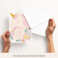 Unicorns Download & Print Invitation><noscript><img width=