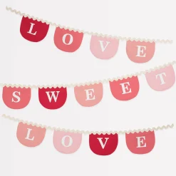 Valentine's Fabric Garland>Meri Meri Discount
