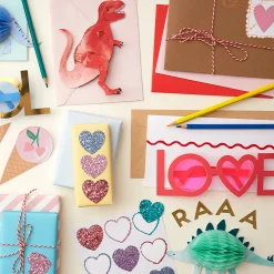 Valentine's Glasses Cards (x 24)>Meri Meri New