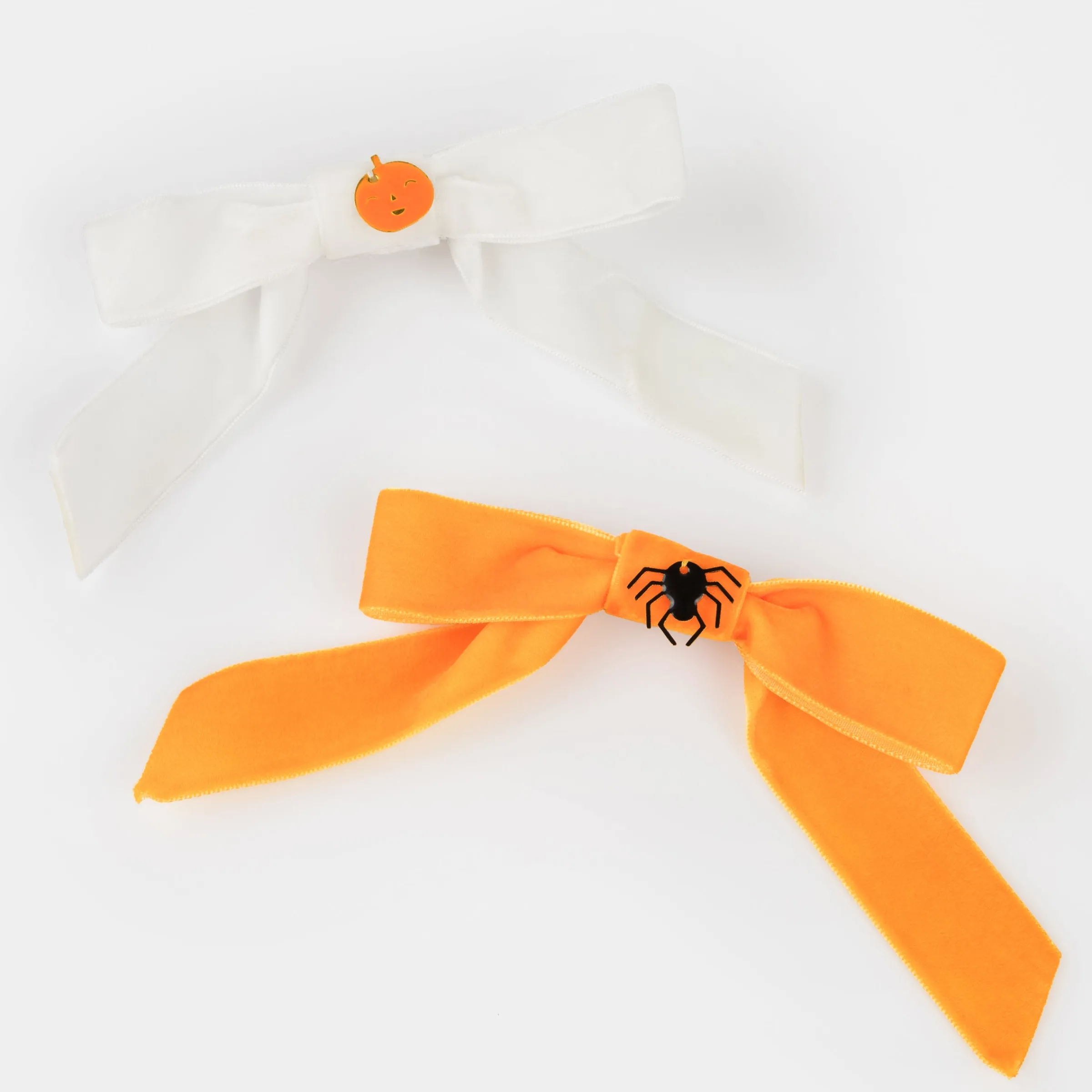 Velvet Bow Hair Clips (x 4)>Meri Meri Clearance