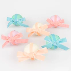 Velvet Bow Surprise Balls (x 6)>Meri Meri New