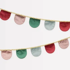 Velvet Scallop Garland>Meri Meri Clearance