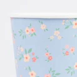 Vintage Ditsy Cups (x 8)><noscript><img width=
