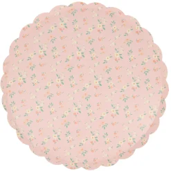 Vintage Ditsy Dinner Plates (x 8)><noscript><img width=