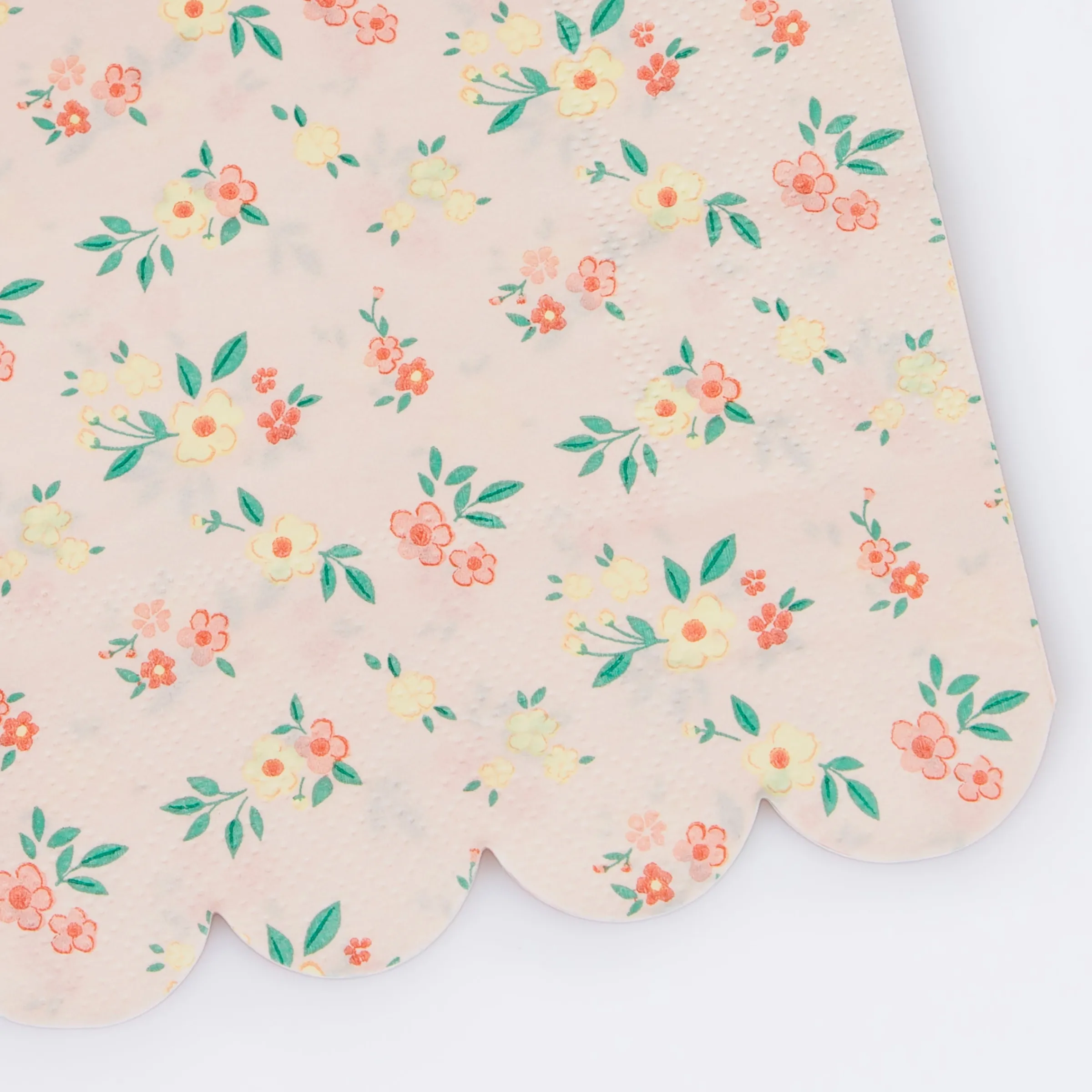 Vintage Ditsy Guest Towels (x 16)>Meri Meri Sale