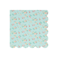 Vintage Ditsy Large Napkins (x 16)><noscript><img width=