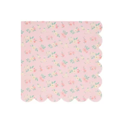 Vintage Ditsy Large Napkins (x 16)><noscript><img width=