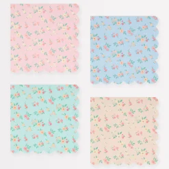 Vintage Ditsy Small Napkins (x 16)>Meri Meri Outlet