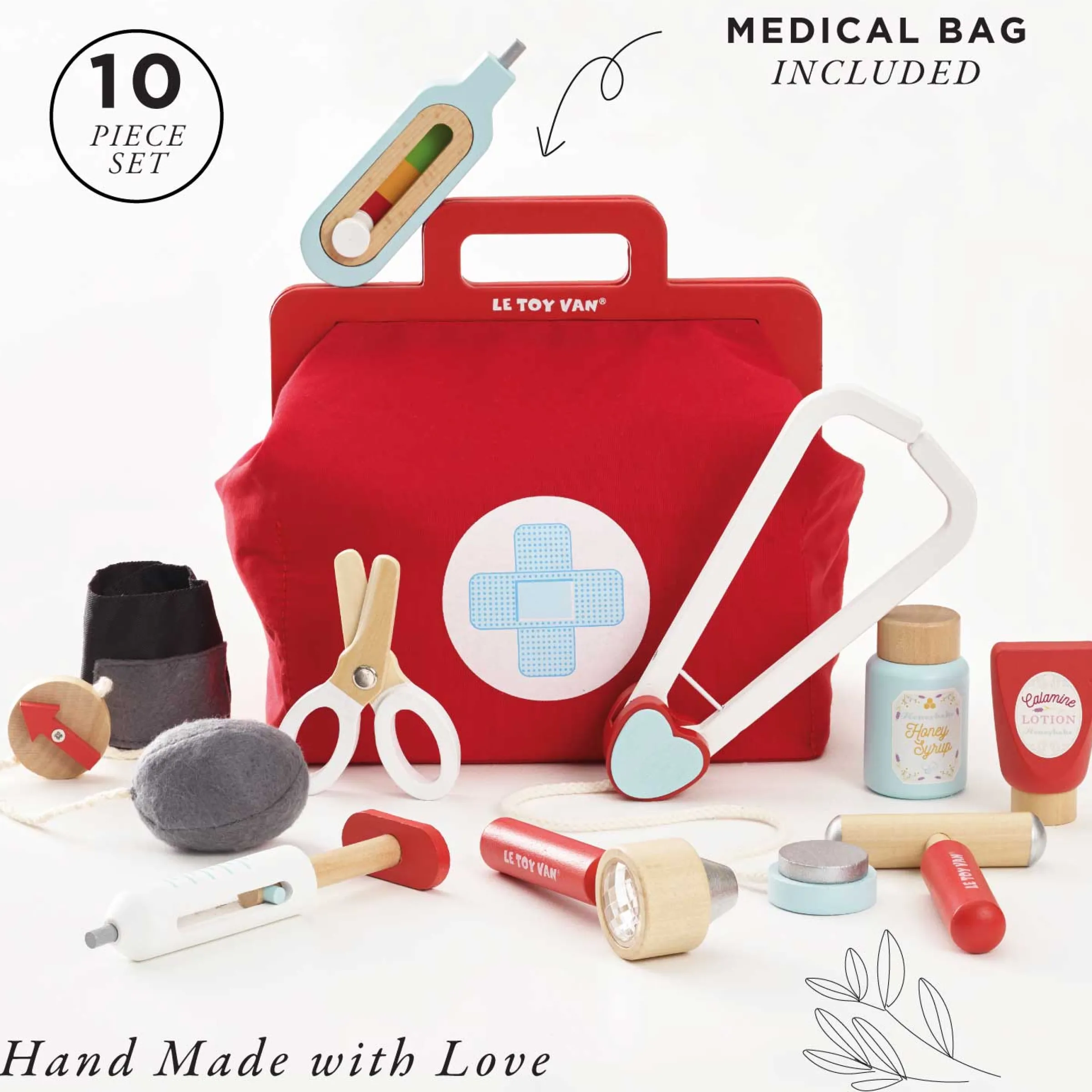 Vintage Doctor Roleplay Wooden Kit>Meri Meri New