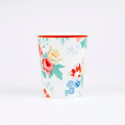 Vintage Floral Cups (x 8)>Meri Meri Fashion