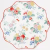 Vintage Floral Dinner Plates (x 8)>Meri Meri Sale