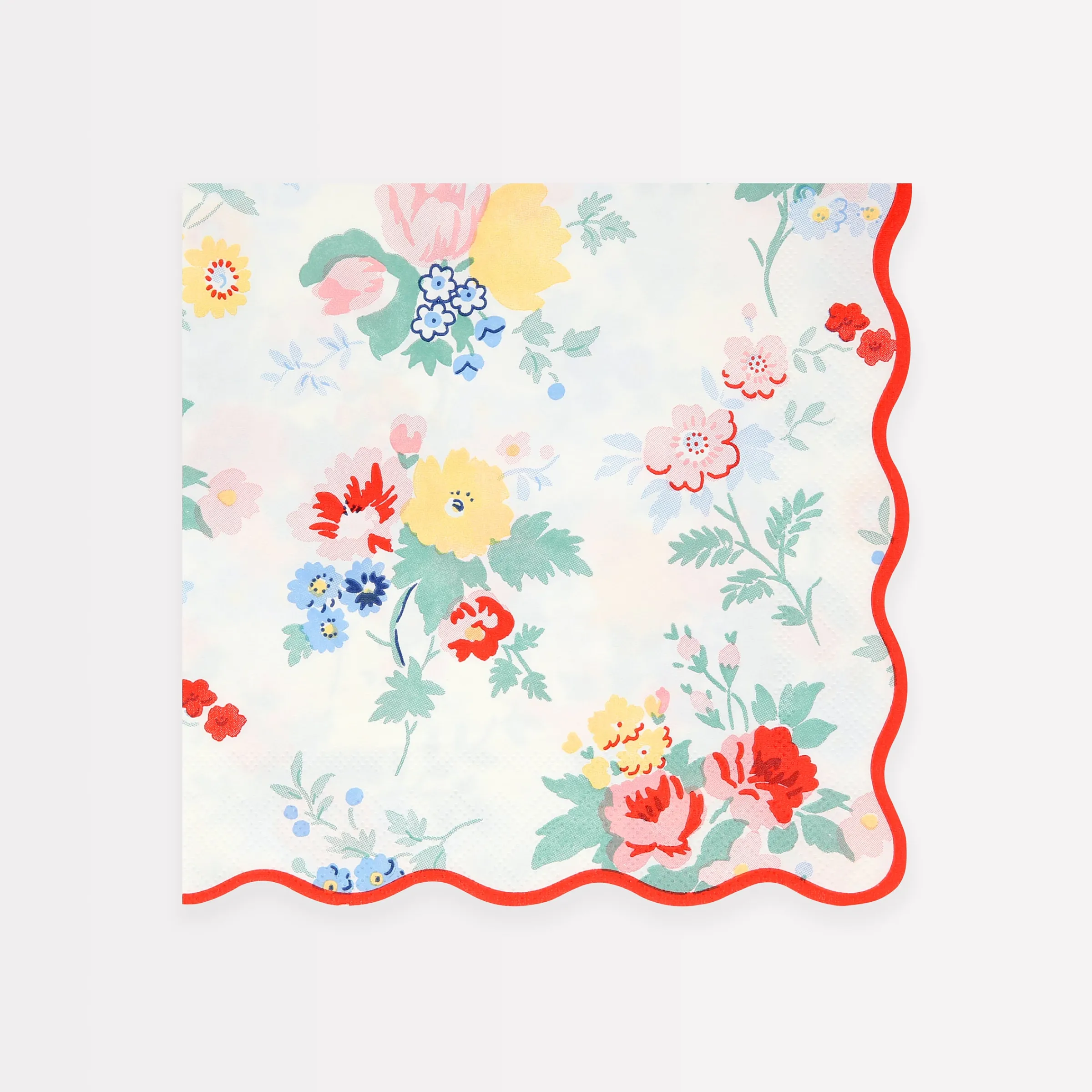 Vintage Floral Large Napkins (x 16)>Meri Meri Hot