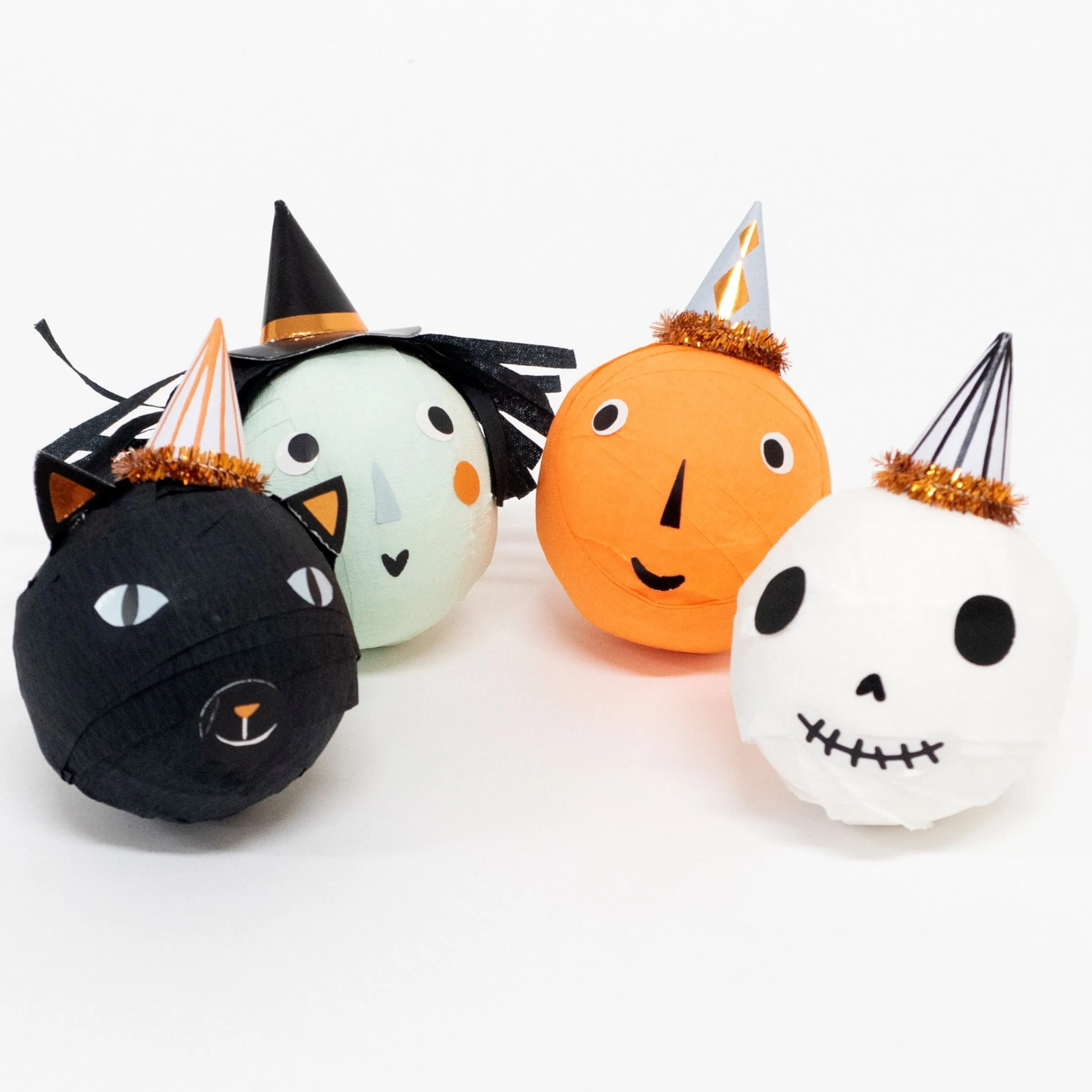 Vintage Halloween Surprise Balls (x 4)>Meri Meri Online