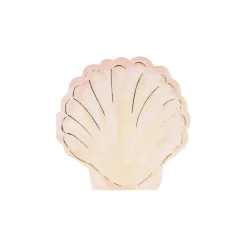 Watercolor Clam Shell Napkins (set of 16)>Meri Meri Best