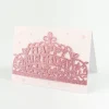 Wearable Pink Tiara Birthday Card>Meri Meri Clearance