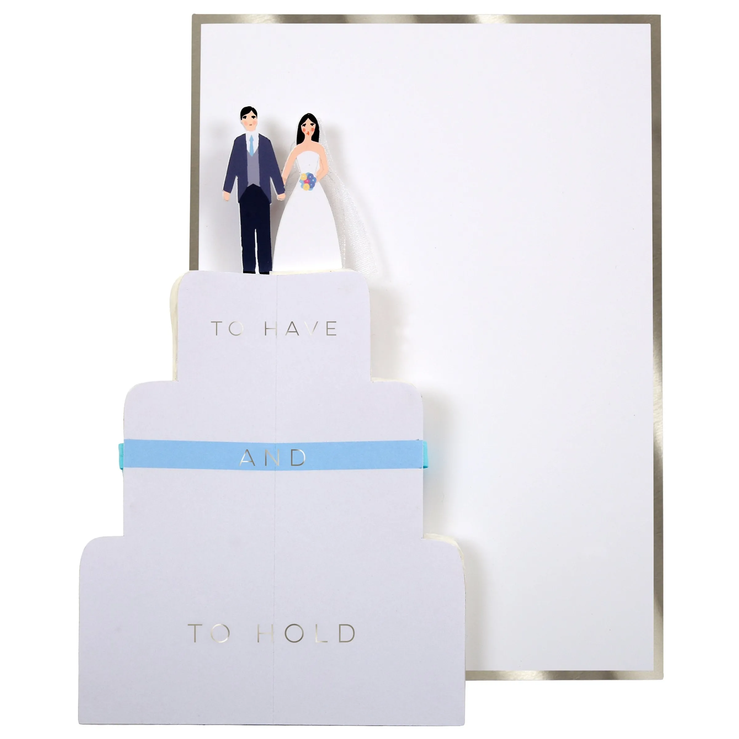 Wedding Cake Honeycomb Card>Meri Meri Outlet
