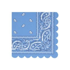 Western Bandana Large Napkins (x 16)><noscript><img width=