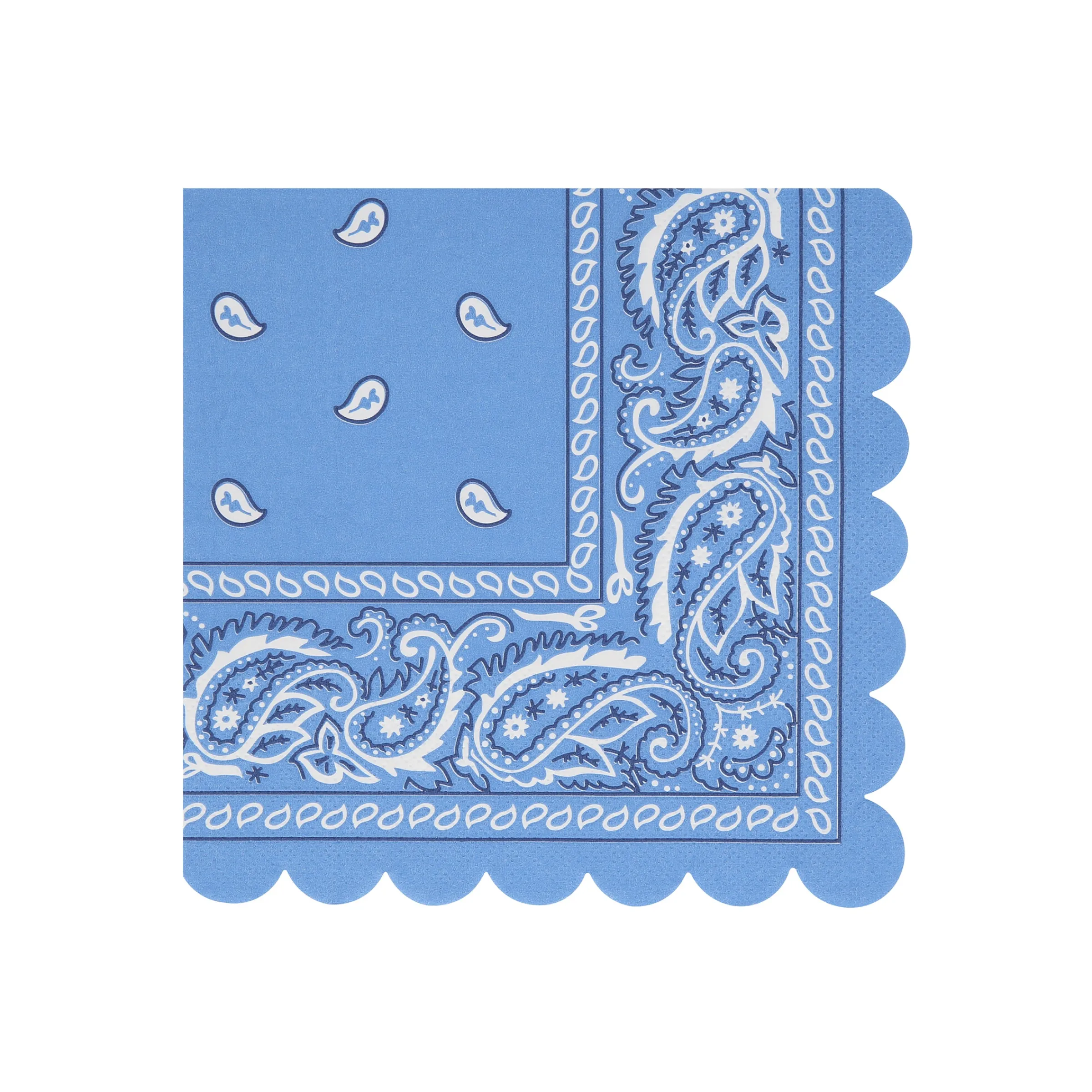 Western Bandana Large Napkins (x 16)>Meri Meri New