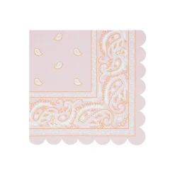 Western Bandana Large Napkins (x 16)><noscript><img width=