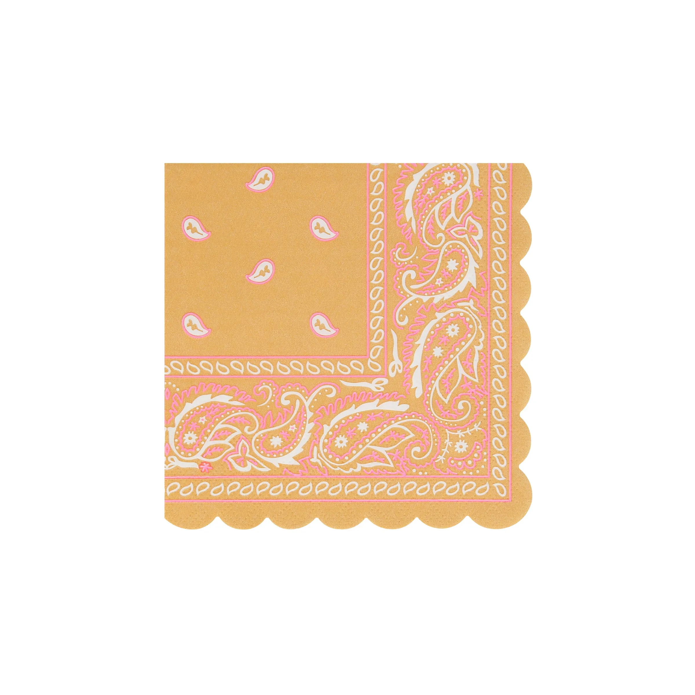 Western Bandana Small Napkins (x 16)>Meri Meri Online