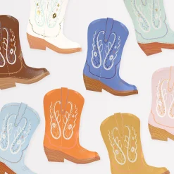 Western Boot Plates (x 8)>Meri Meri Outlet