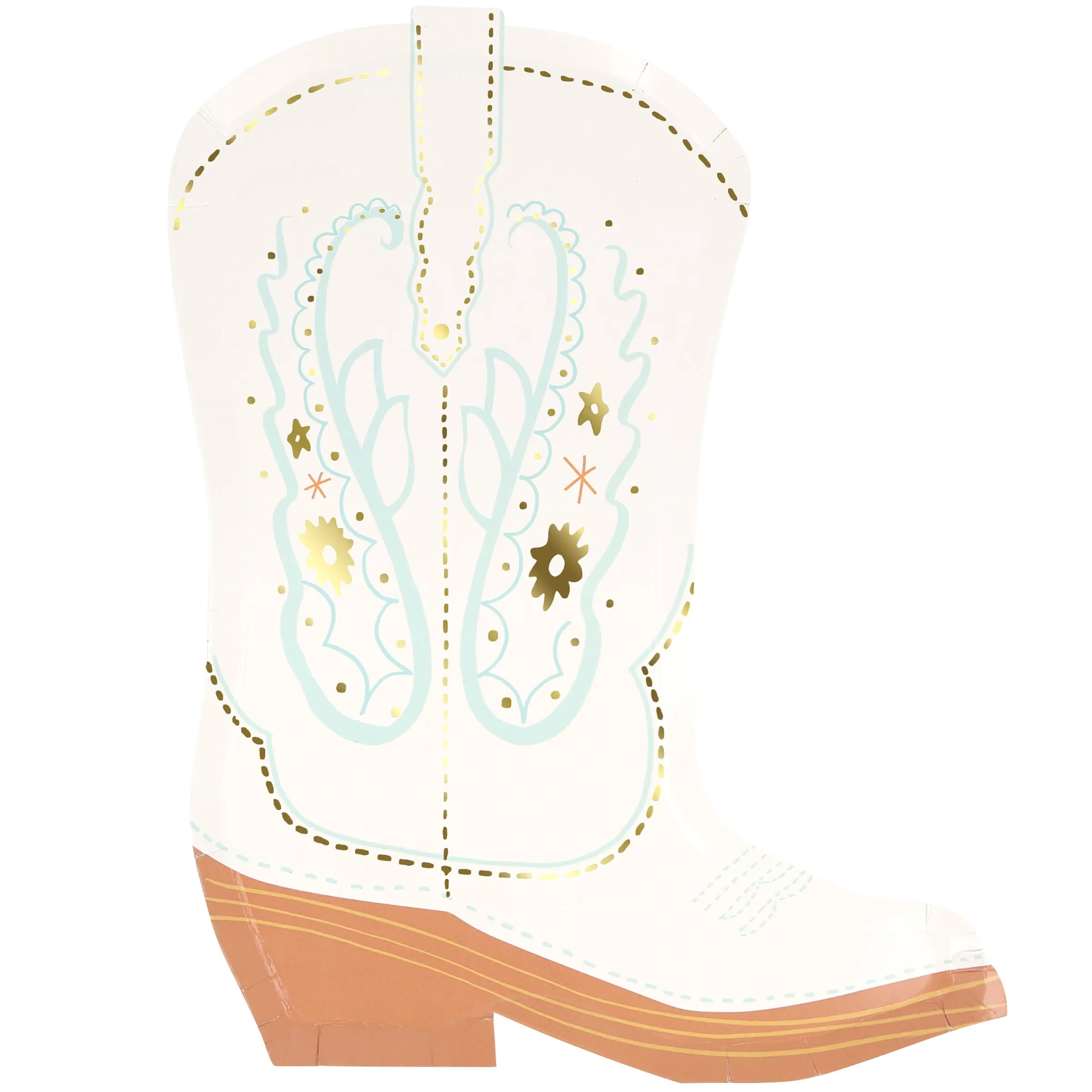 Western Boot Plates (x 8)>Meri Meri Outlet