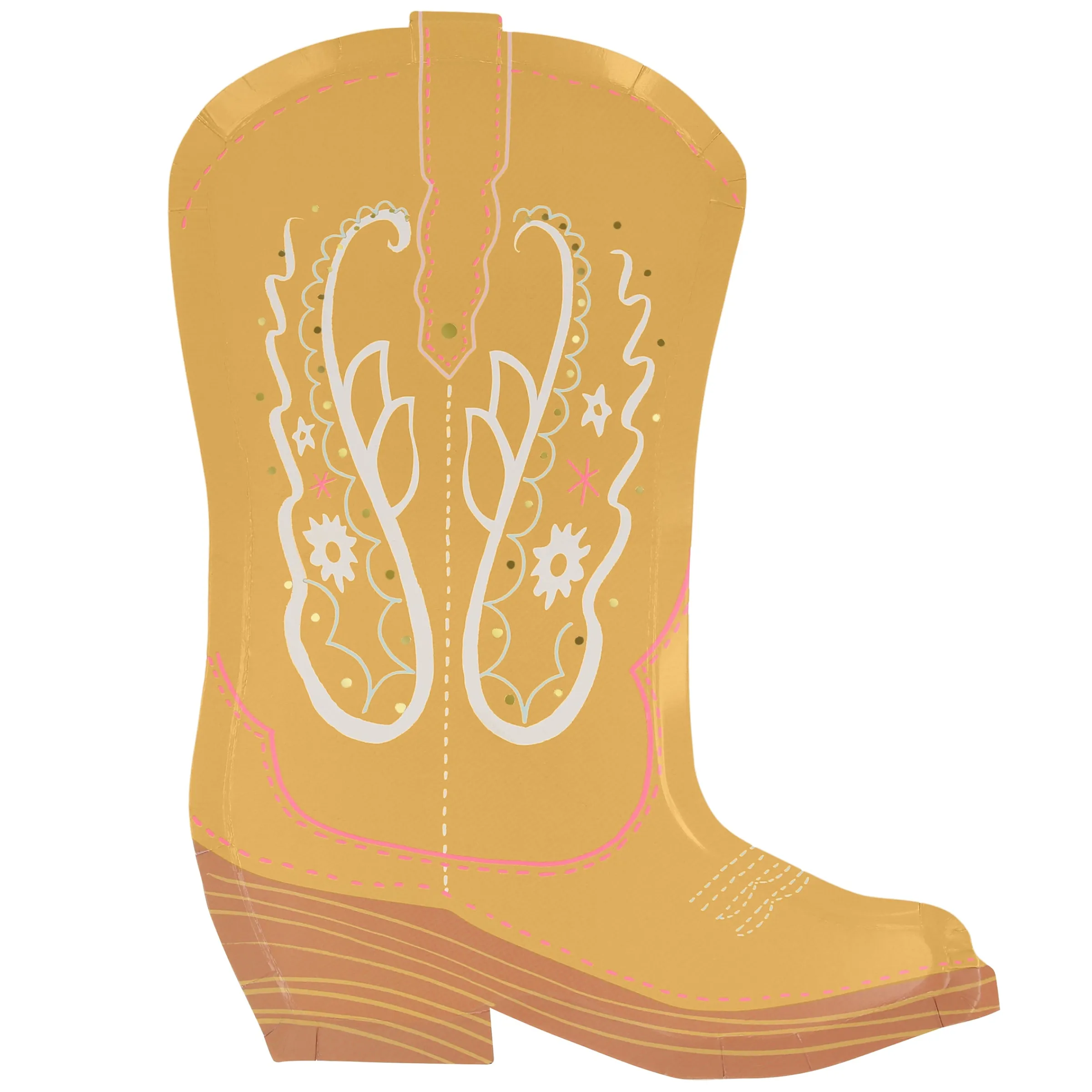 Western Boot Plates (x 8)>Meri Meri Outlet