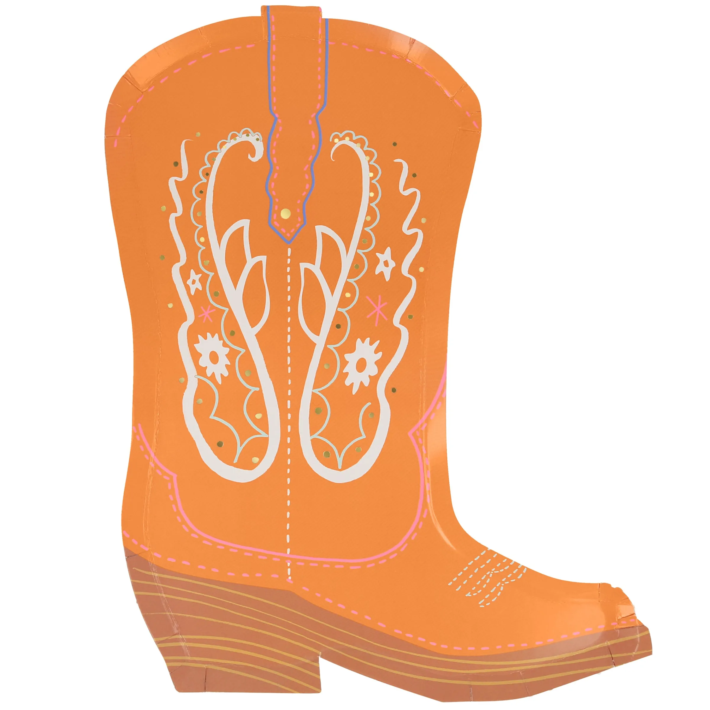 Western Boot Plates (x 8)>Meri Meri Outlet