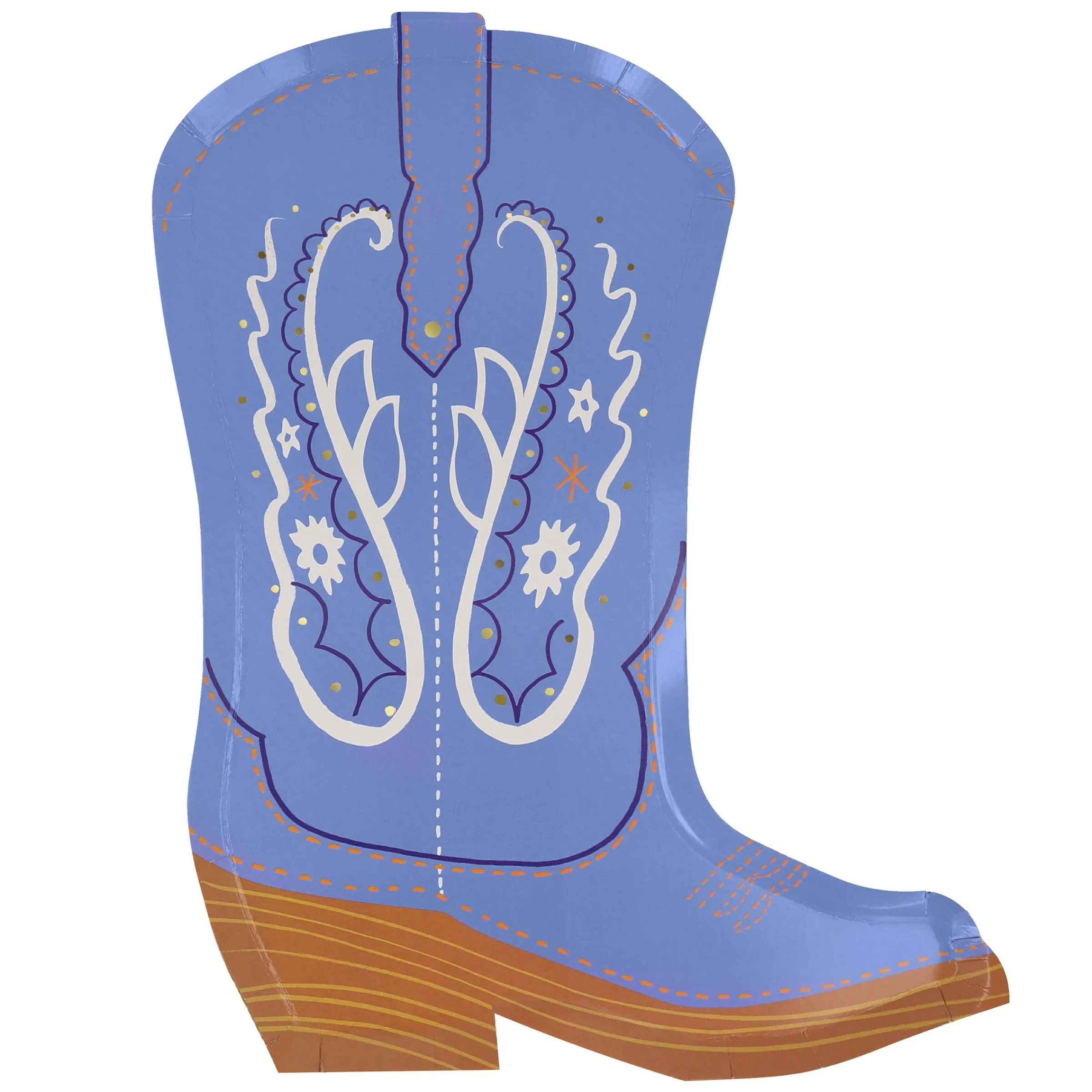 Western Boot Plates (x 8)>Meri Meri Outlet