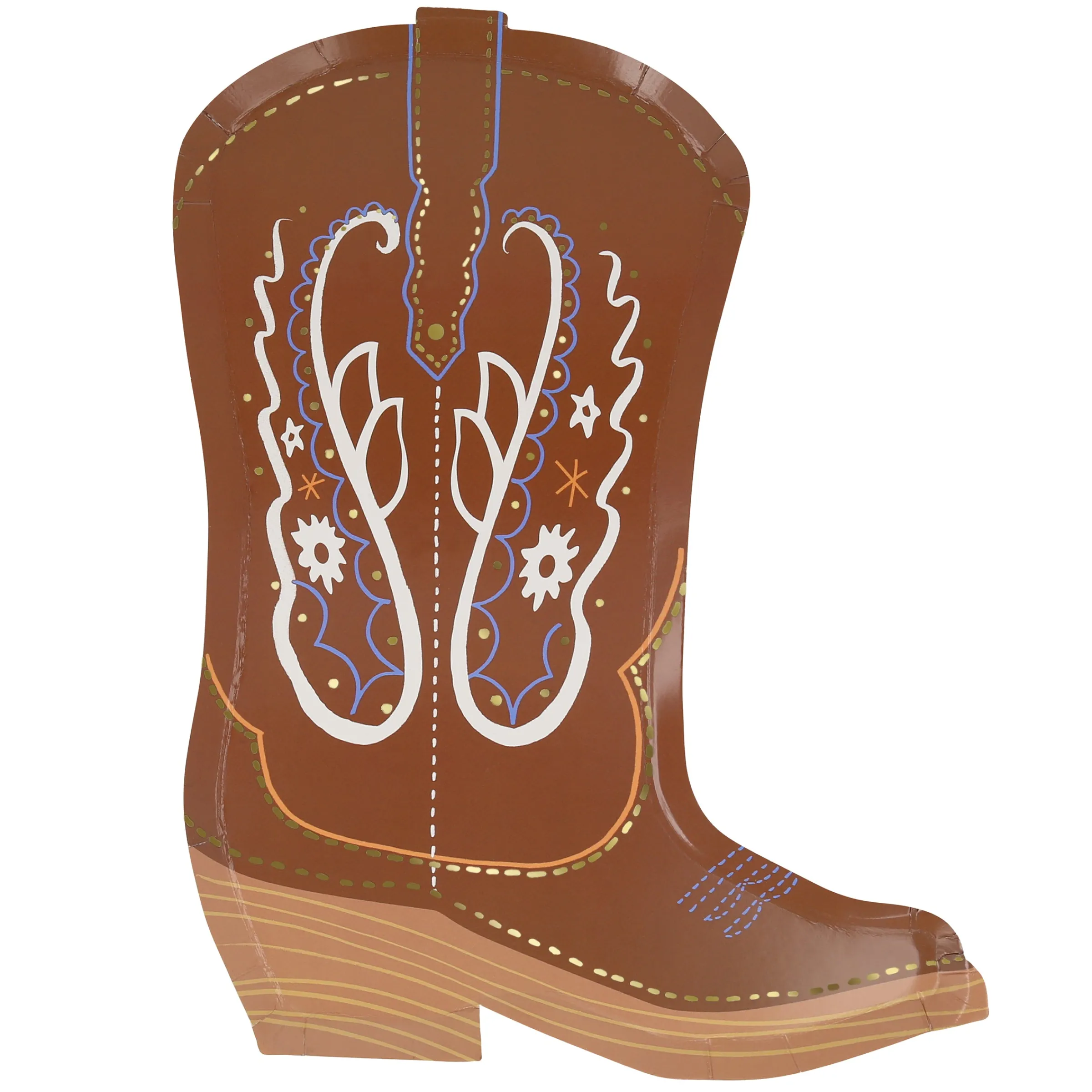 Western Boot Plates (x 8)>Meri Meri Outlet