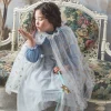 White Tulle Star Cape>Meri Meri Hot